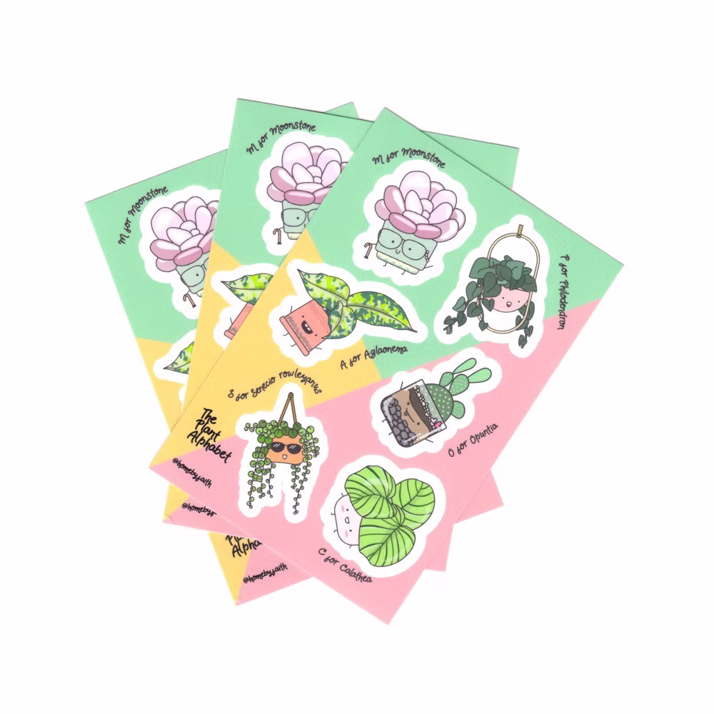 VINYL STICKER SHEET, VOL 4